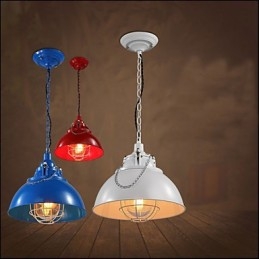 Lampa Metal Iron Single Head Pot Luster