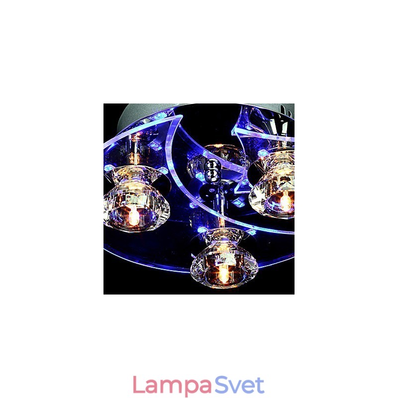 Luster Modern Crystal Living 3 svietidlá