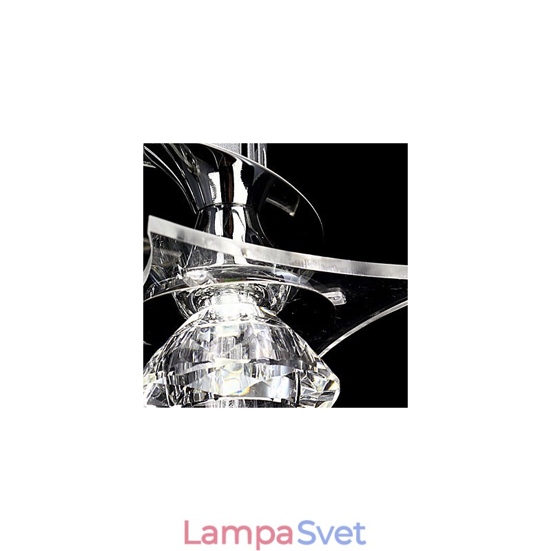Luster Modern Crystal Living 3 svietidlá