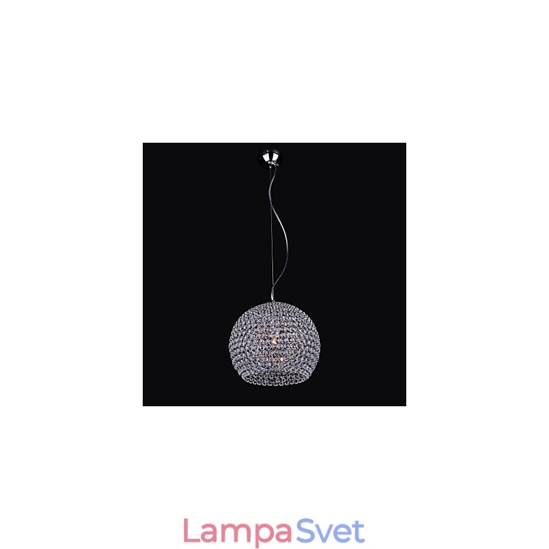 Chrómový kovový luster v štýle Lantern Mini