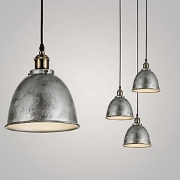 1 Svetlá Závesné lampy Starožitné Vintage štýl Priemyselný štýl Železné kovyDrop Light