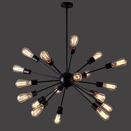 Loft Pendant Light Industrial Rustic Lodge Vintage Retro Country Jedáleň