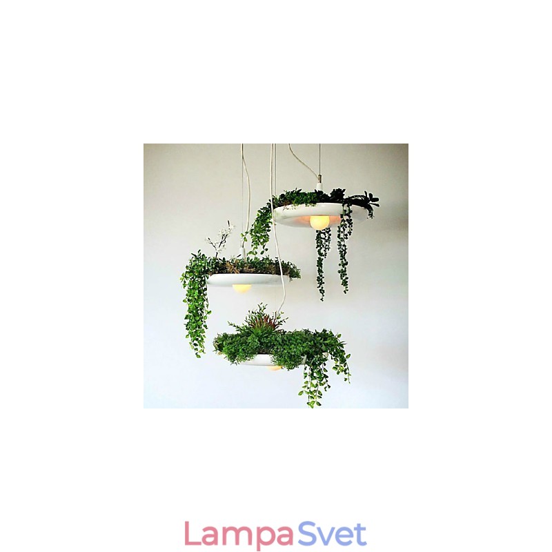 Hliníkové závesné svietidlo Nordic Creative Zmluvné lampy a lucerny Sky Garden Light Žiadna pôdna rastlina