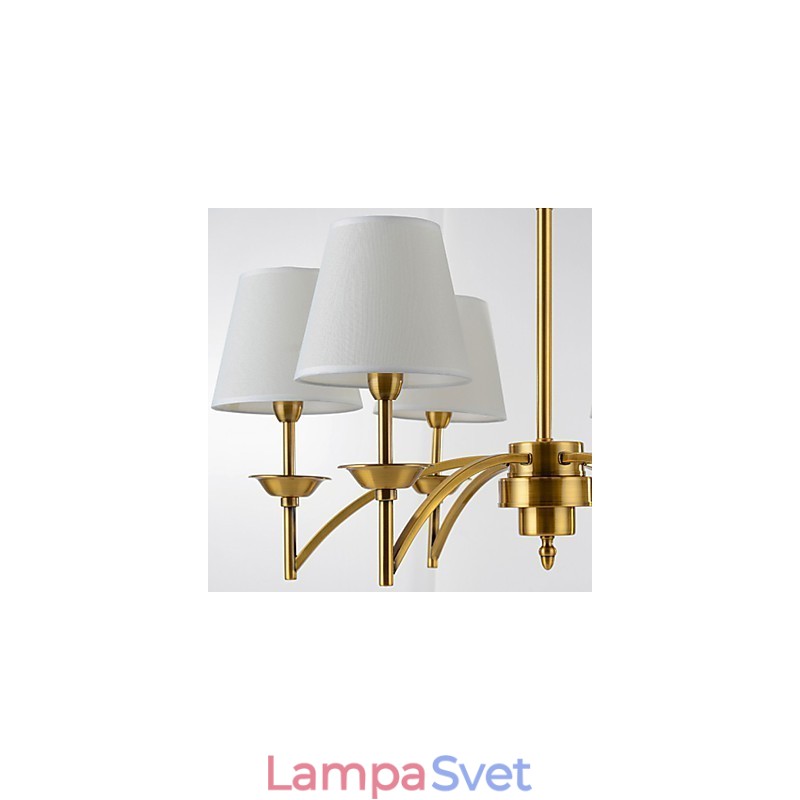 Rodina závesných svietidiel s moderným moderným dekoratívnym dizajnom v čisto bielej farbe