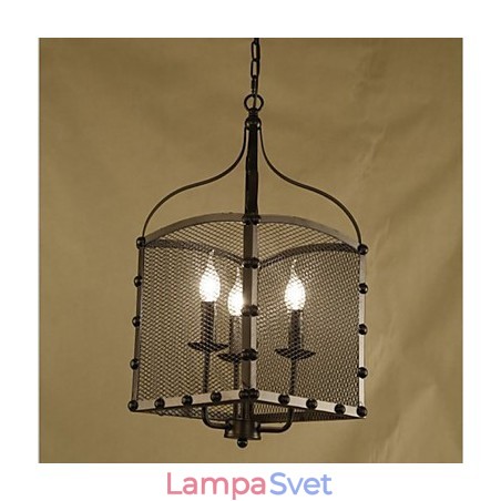 Net Cover Retro Industrial Wind Cafe tepaný luster Lron Net Cover Retro Industrial Wind Cafe tepaný luster Lron