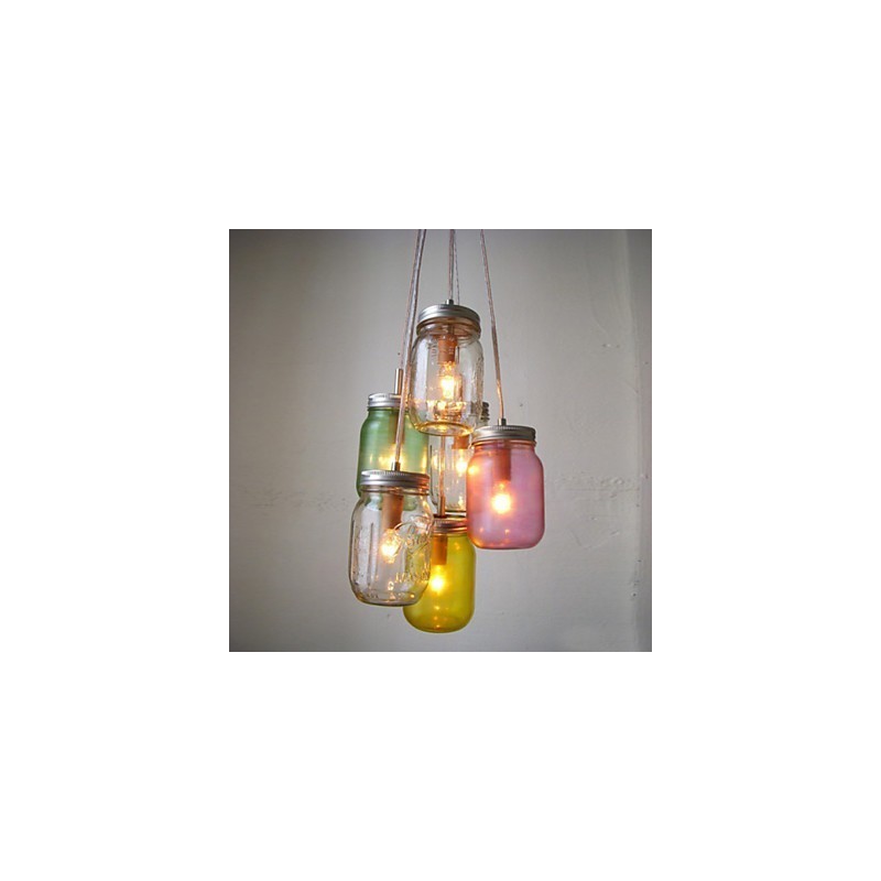 Kreatívna fľaša na želanie Sklenená lampa Sladké deti s tromi kvapkami