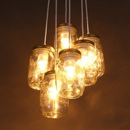 Kreatívna fľaša na želanie Sklenená lampa Sladké deti s tromi kvapkami