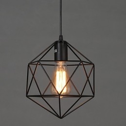 Geometric Line Diamantový kovaný luster Závesné svetlo Moderné súčasné