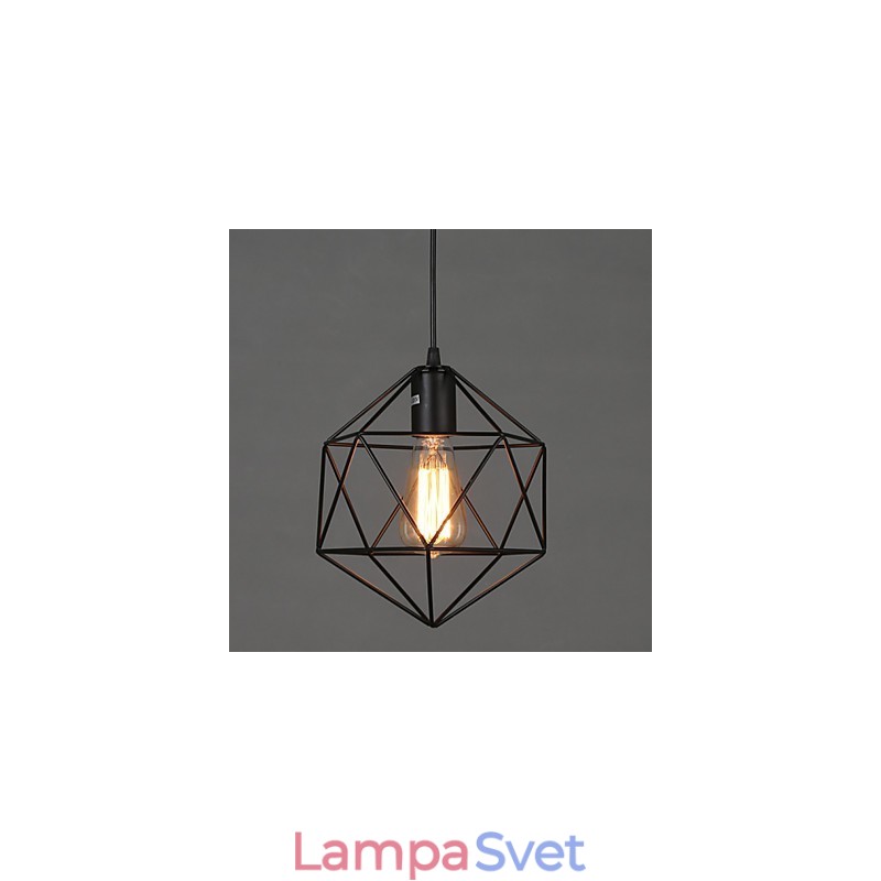 Geometric Line Diamantový kovaný luster Závesné svetlo Moderné súčasné