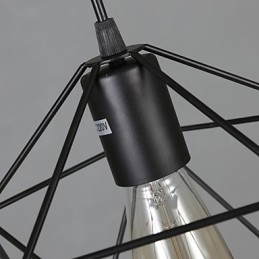 Geometric Line Diamantový kovaný luster Závesné svetlo Moderné súčasné