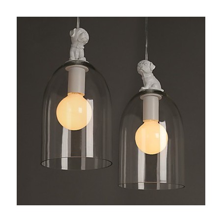 Kreatívna malá lampa Droplight s kresleným psom Taipei Rural Glass Individuality Kreatívna malá lampa Droplight s kresleným psom Taipei Rural Glass Individuality
