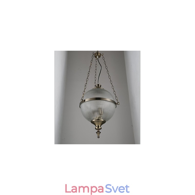 Luster zo železného bronzu sklo