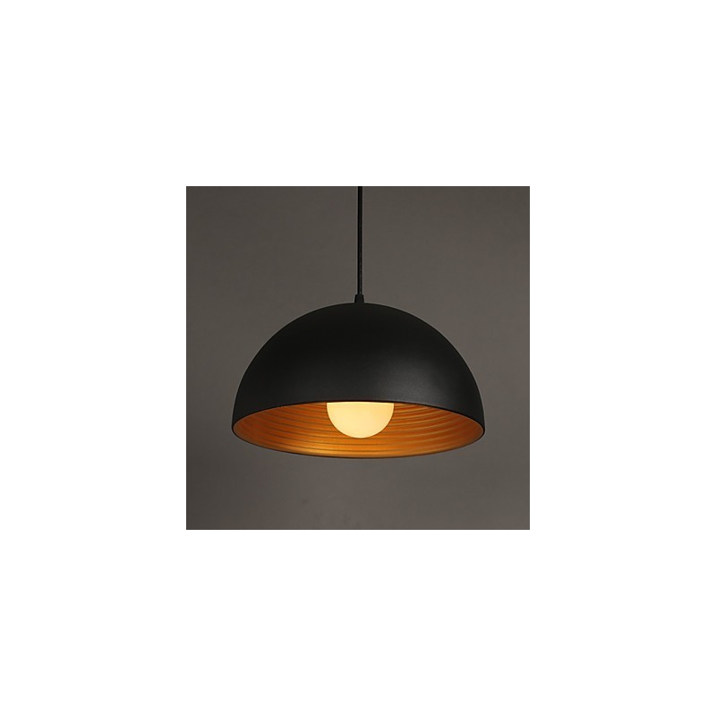Kreatívna lampa Okrúhle komínové svietidlo Kované železné kované Postavy Luster Jedlá Čiernobiely