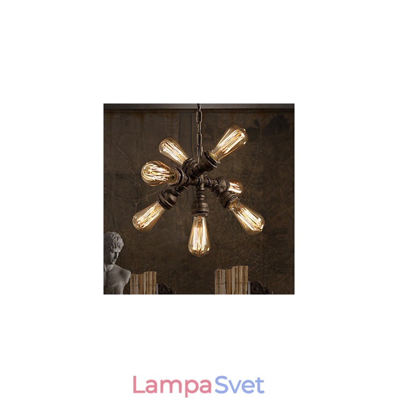 Závesné svetlá Tradičné klasické rustikálne Lodge Vintage Retro Country