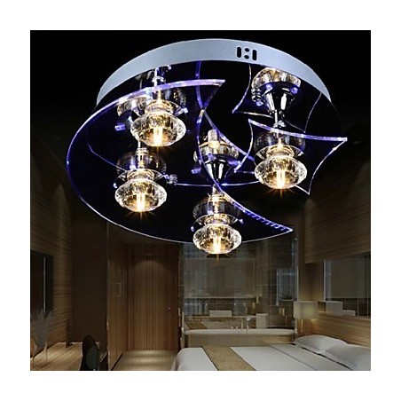 Luster Modern Crystal Living 4 svietidlá Luster Modern Crystal Living 4 svietidlá