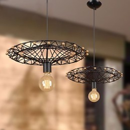 Retro klasické kovové stropné svietidlá Jednoduché závesné svietidlá Cafe závesné svietidlo