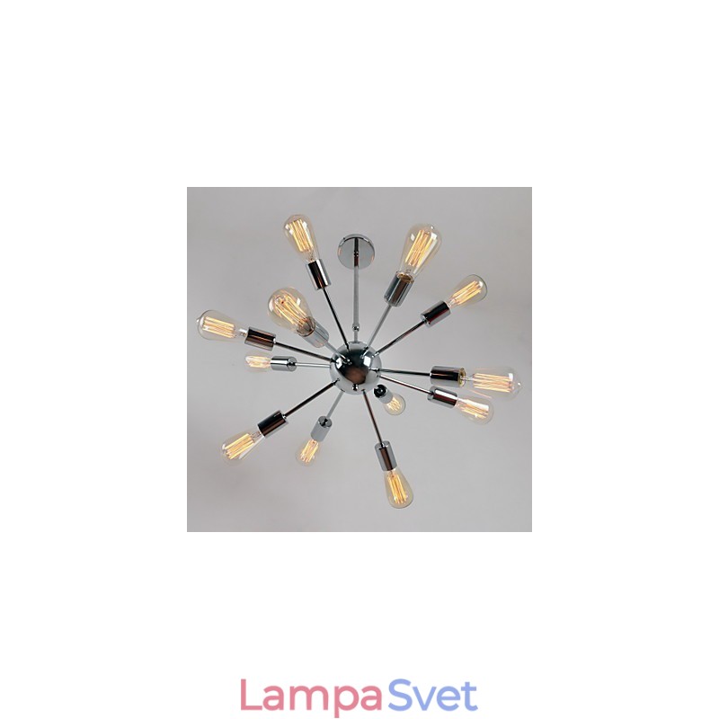 Galvanizovaný kovový luster