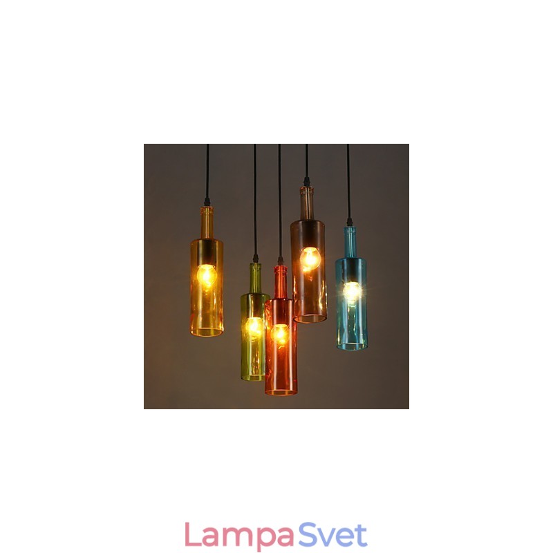 Farba rozptýleného svetla obnovujúca staroveké spôsoby Fľaša Droplight Závesné svetlo