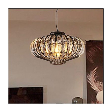 Jednoduchý krištáľový luster Iron Art Creative Jednoduchý krištáľový luster Iron Art Creative