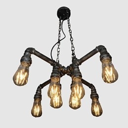 Podkrovná lampa zohráva úlohu kreatívneho priemyselného vetra, ktorý obnovuje staroveké spôsoby potrubia Droplight