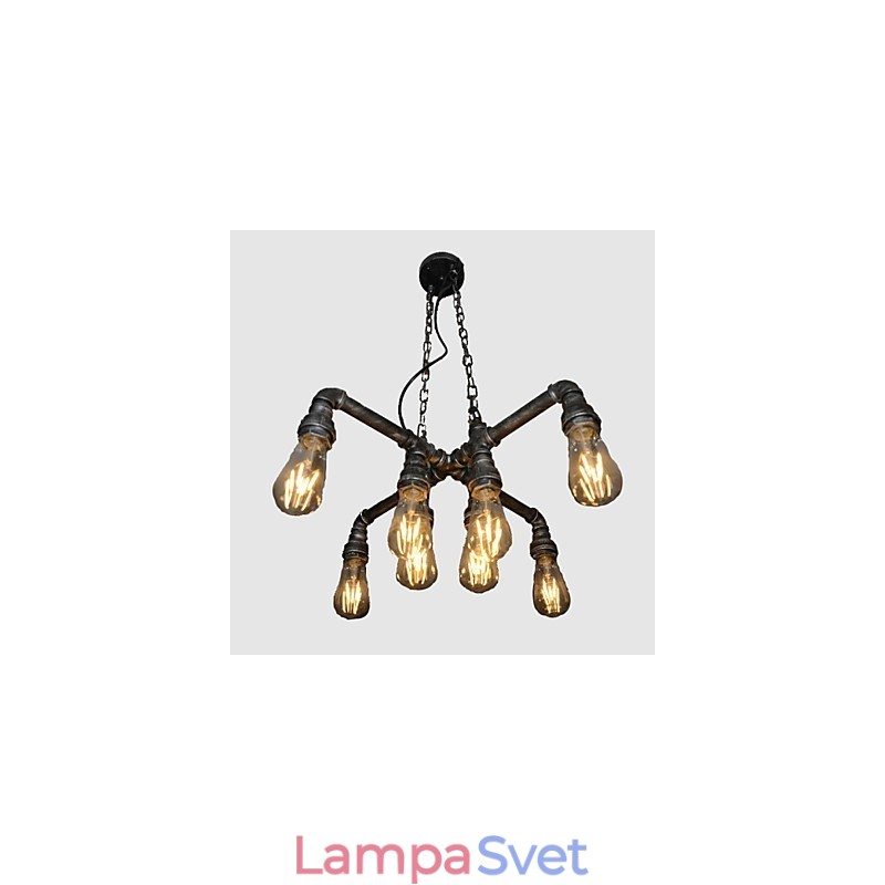 Podkrovná lampa zohráva úlohu kreatívneho priemyselného vetra, ktorý obnovuje staroveké spôsoby potrubia Droplight