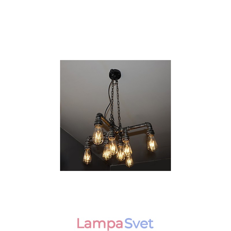 Podkrovná lampa zohráva úlohu kreatívneho priemyselného vetra, ktorý obnovuje staroveké spôsoby potrubia Droplight