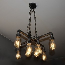 Podkrovná lampa zohráva úlohu kreatívneho priemyselného vetra, ktorý obnovuje staroveké spôsoby potrubia Droplight