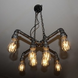 Podkrovná lampa zohráva úlohu kreatívneho priemyselného vetra, ktorý obnovuje staroveké spôsoby potrubia Droplight