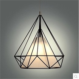 Americký retro jednoduchý diamantový prívesok s jednou hlavou