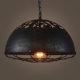 Retro klasické kovové stropné svietidlá Jednoduché závesné svietidlá Závesná kaviarenská lampa