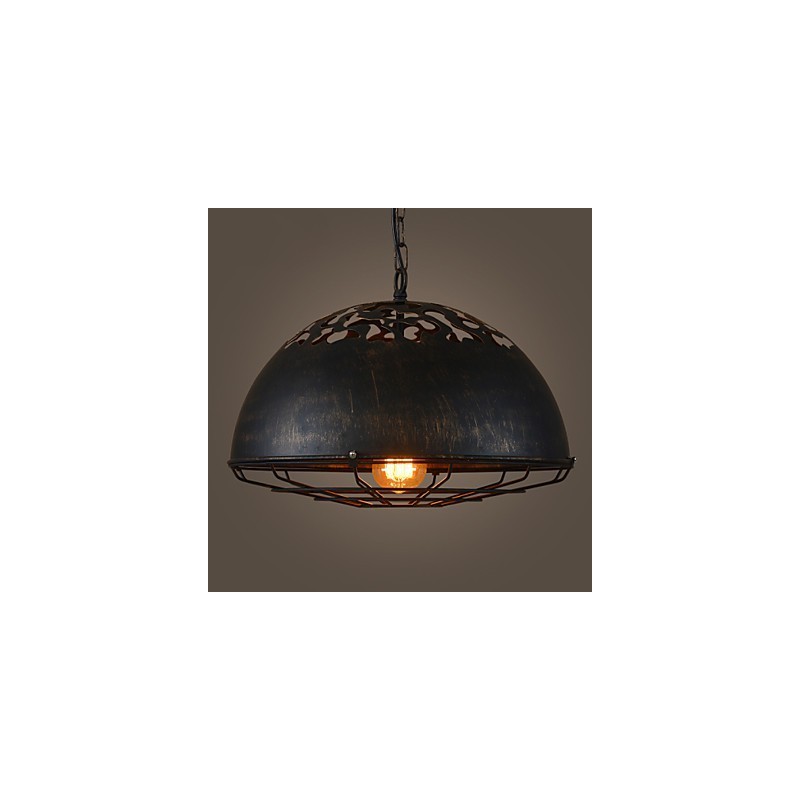 Retro klasické kovové stropné svietidlá Jednoduché závesné svietidlá Závesná kaviarenská lampa