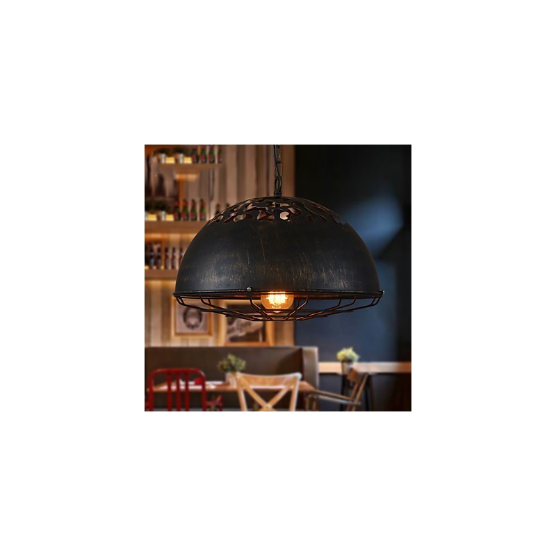 Retro klasické kovové stropné svietidlá Jednoduché závesné svietidlá Závesná kaviarenská lampa