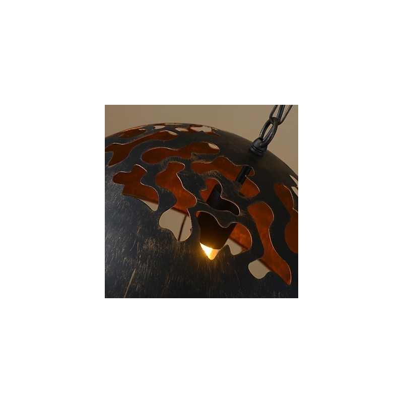 Retro klasické kovové stropné svietidlá Jednoduché závesné svietidlá Závesná kaviarenská lampa