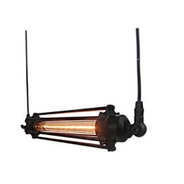 Loft Retro Luster Závesné svetlo Klasická Vintage lampa Country Metal Light