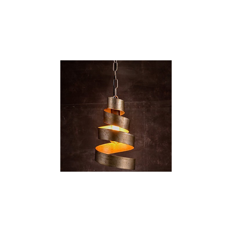Retro Iron Lamp Moderný minimalistický luster v industriálnom štýle