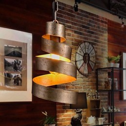 Retro Iron Lamp Moderný minimalistický luster v industriálnom štýle