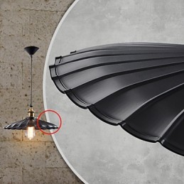 Retro klasický prívesok v európskom štýle Light Metal Art Droplight