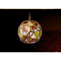 Veranda Lamp LightsBalkónová lampa Exotický malý medený luster