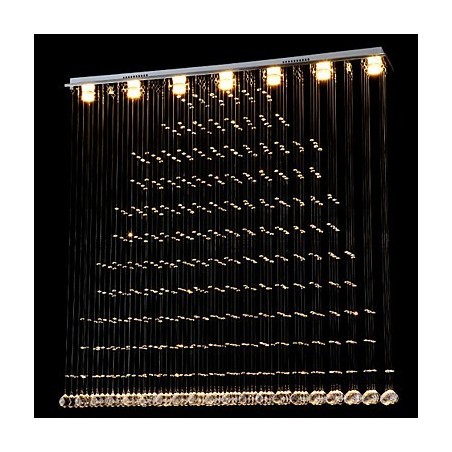 Závesné svietidlo K9 Crystal Závesné drôtené lusterové stropné svietidlá