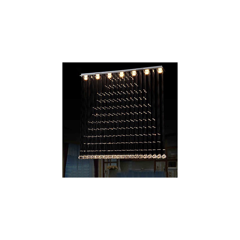 Závesné svietidlo K9 Crystal Závesné drôtené lusterové stropné svietidlá