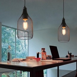 Závesné svetlá Mini Style Rustic Lodge Retro Country Garáž Metal