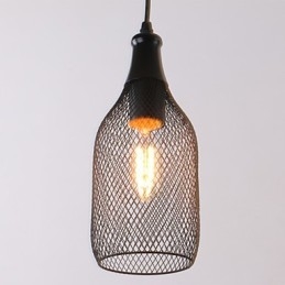 Závesné svetlá Mini Style Rustic Lodge Retro Country Garáž Metal