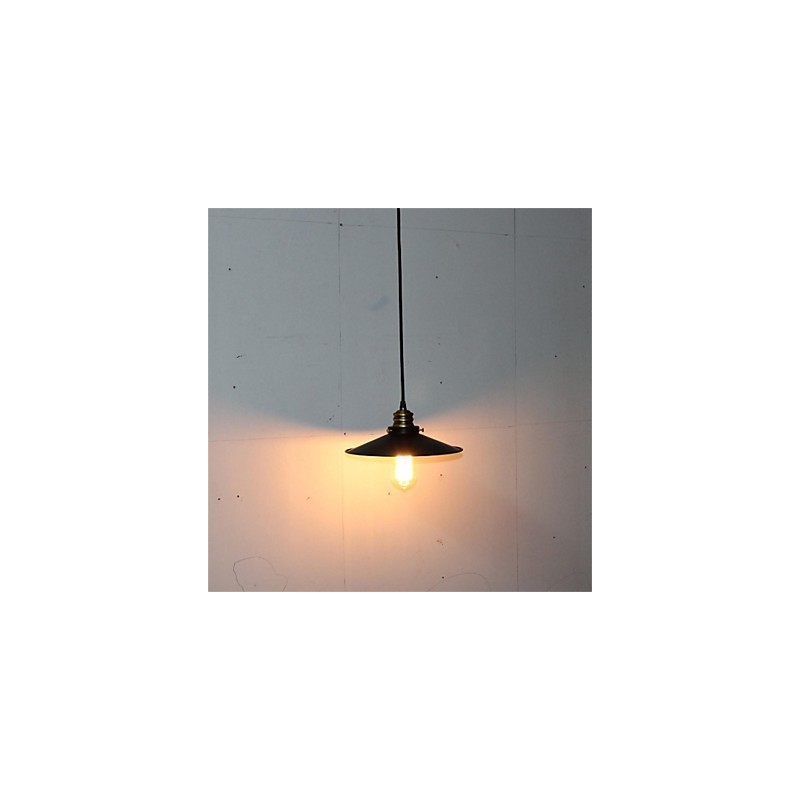 Americký country retro jednohlavý železný luster