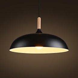 Retro závesná svetelná maľba Drevo+Metal Cafe závesné lampy