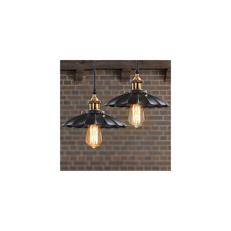 Retro klasický prívesok v európskom štýle Light Metal Art Droplight