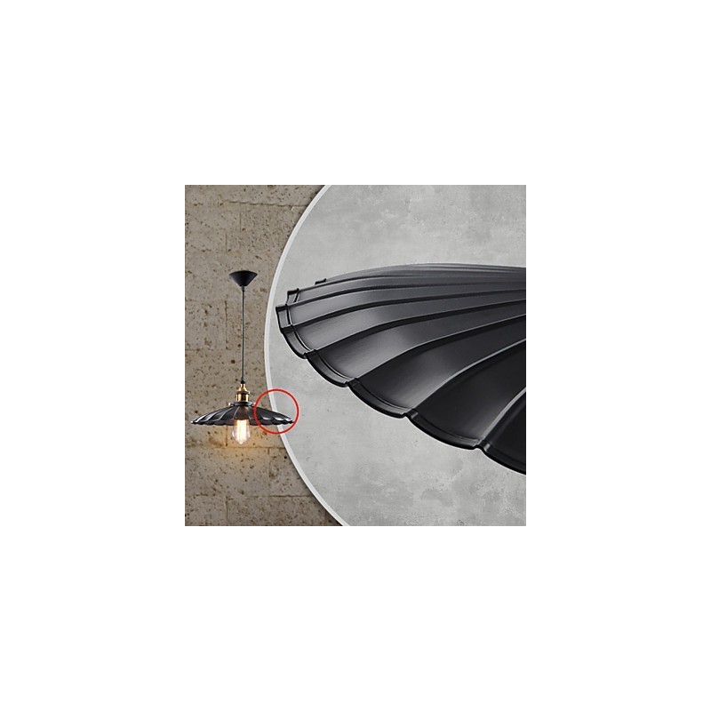 Retro klasický prívesok v európskom štýle Light Metal Art Droplight