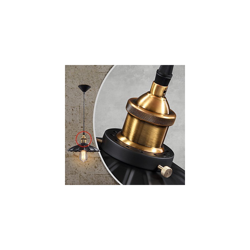 Retro klasický prívesok v európskom štýle Light Metal Art Droplight