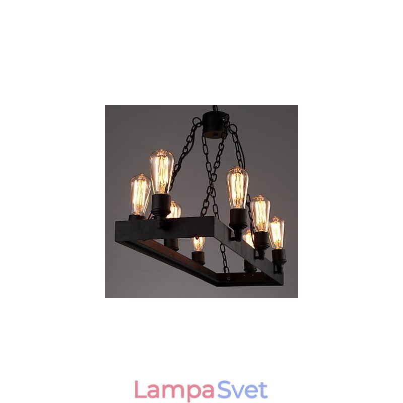 Moderný retro podkrovný luster Americký vidiecky luster Creative Industrial Cafe Lamp Lights