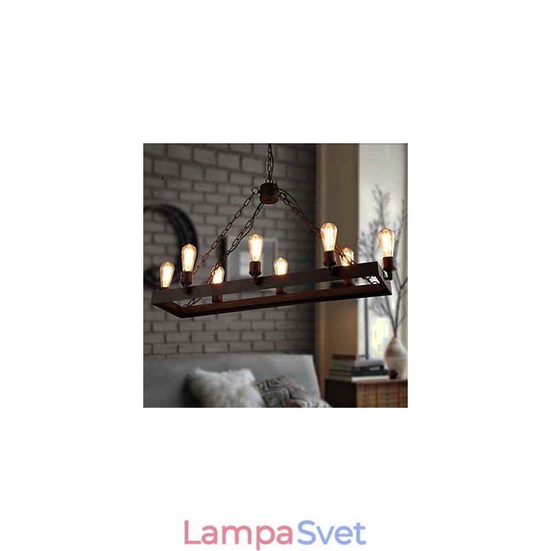 Moderný retro podkrovný luster Americký vidiecky luster Creative Industrial Cafe Lamp Lights