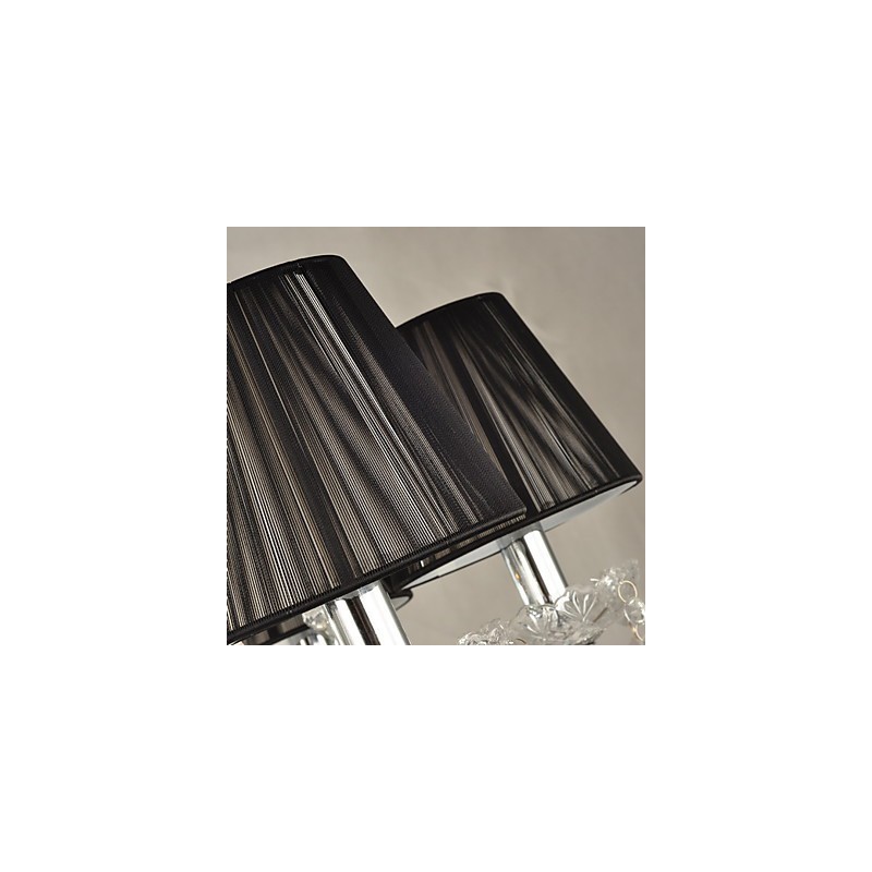 Elegantný krištáľový luster s 8 svetlami